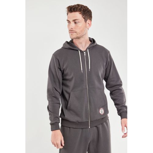 Sweat Zipp  Capuche - Coton