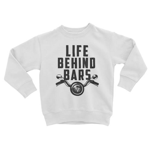 Sweatshirt Enfant Life Behind Bars Moto Grosses Cylindres Cafe Racer