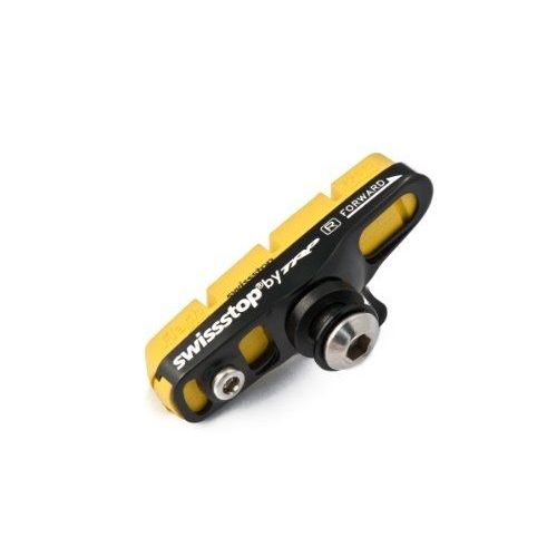 Swiss Stop Full Flash Pro Patins De Frein Compatible Shimano/Sram Jaune