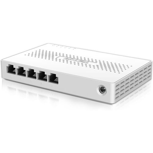Switch 2,5 Gbit Switch Rseau 5 Ports Lan Switch(Hub Lan Plug And Play,Non Gr,Botier En Plastique,Idal Pour Nas 2,5G,Serveur,Wifi 6/7 Ap,Ordinateur(Se105)