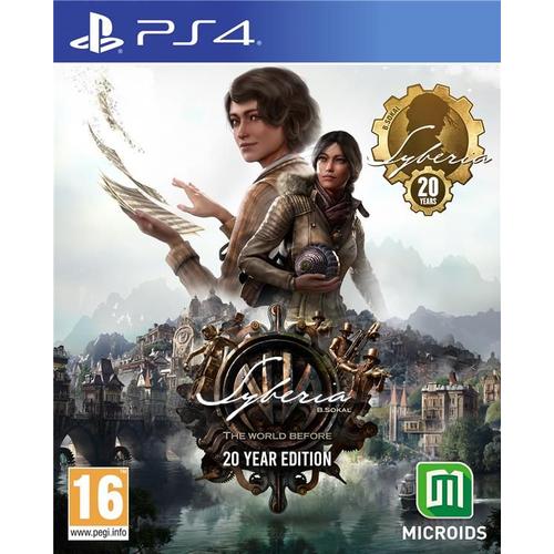 Syberia : The World Before 20 Years Edition Ps4