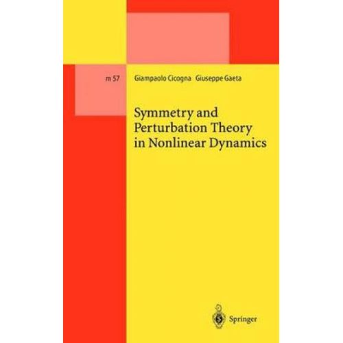 Symmetry And Perturbation Theory In Nonlinear Dynamics    Format Reli 