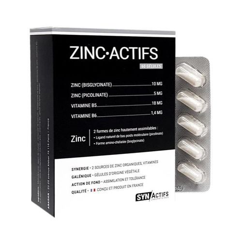 Synactifs Zincactifs 60 Glules