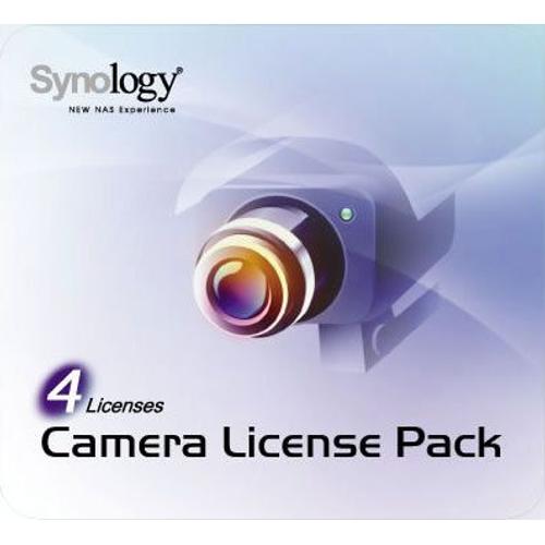 Synology Surveillance Device License Pack - Licence - 4 Camras)