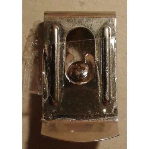 Systme Accrochage Clip / Ceinture Mtre Ou Autre 1,8cm De Large 3,4 De Haut Avec Vis