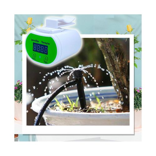 Systme D'arrosage Automatique Intelligent Pour Plantes En Pot - Dispositif D'irrigation Goutte  Goutte Programm Avec Batterie Et Installation Facile