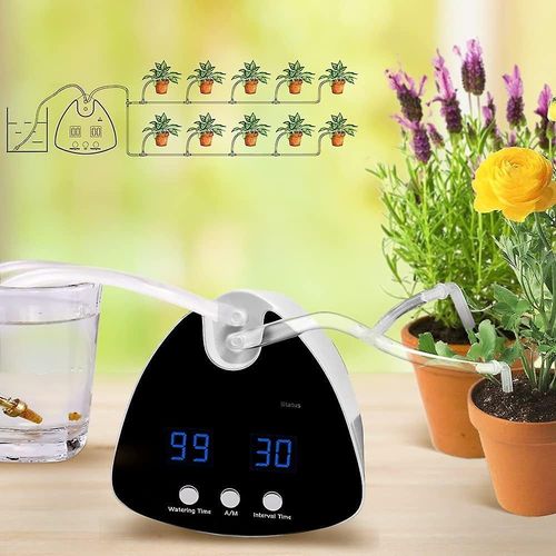 Systme D'arrosage Automatique Pour Plantes - Kit D'irrigation Goutte  Goutte Programm Avec Alimentation Usb Et Batterie, Conservation Efficace De L'eau