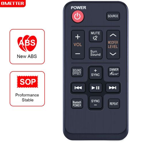 Systme de barre de son Audio 80 Watt, AH59-02615A tlcommande, pour Samsung 2.2 canaux HW-HM60 HW-HM60/ZA HW-HM60C HW-H600 H600/ZA