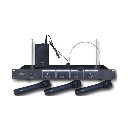 SYSTEME DE MICRO VHF A 4 CANAUX