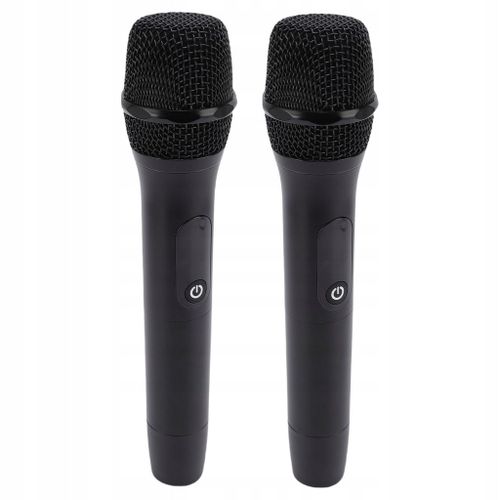 Systme de microphone  main sans fil double mtal 7 W
