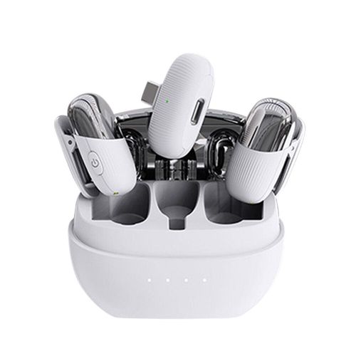 Systme de microphone cravate sans fil Bluetooth pour appareil photo, tablette, tlphone, vlog