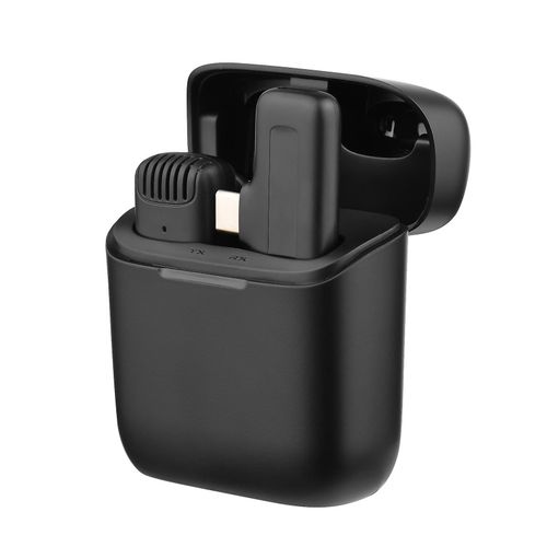 Systme de microphone sans fil portable  un dclencheur avec tui de chargement