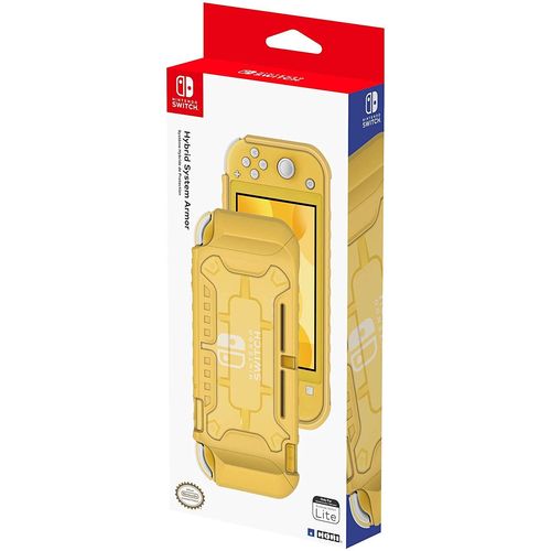 Systme Hybride De Protection Transparent Jaune Hori Pour Nintendo Switch Lite