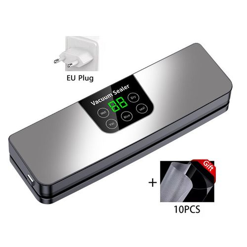 SZUK-Scelleuse sous vide pour aliments,machine d'emballage sous vide,support sec,cl tactile intelligente,banc de stockage des aliments dans la cuisine sous vide alimentaire,machine - Type EU Plug