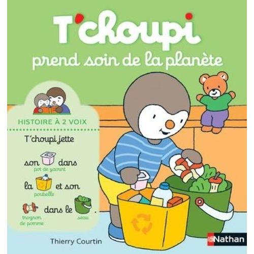 T'choupi Prend Soin De La Plante   de thierry courtin  Format Album 