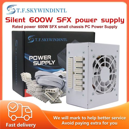 T.F.SKYWINDINTL 600W Mini ITX Solution/Micro ATX/SFX 600W Alimentation Complte 94V-264V Puissance SFX-T500 Taux de conversion