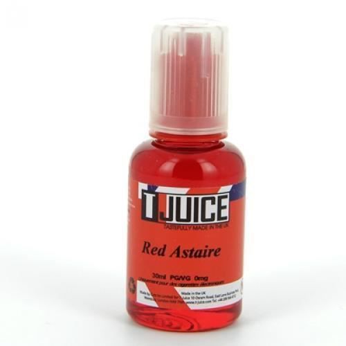 Autre : E-Liquide Red Astaire T Juice 30 Ml 00mg (Sans Nicotine Ni Tabac)