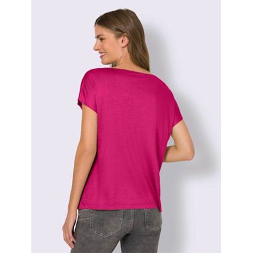 T-Shirt  Manches Courtes - Linea Tesini - Fuchsia