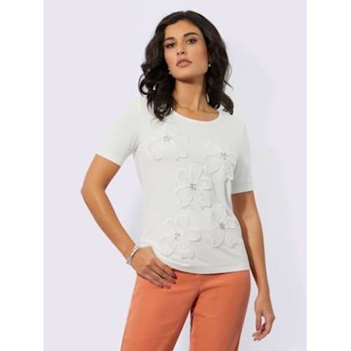T-Shirt  Manches Courtes Viscose - Creation L - cru