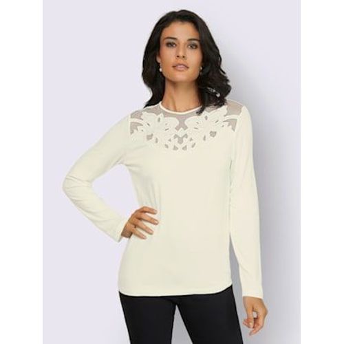 T-Shirt  Manches Longues Viscose - Creation L - cru