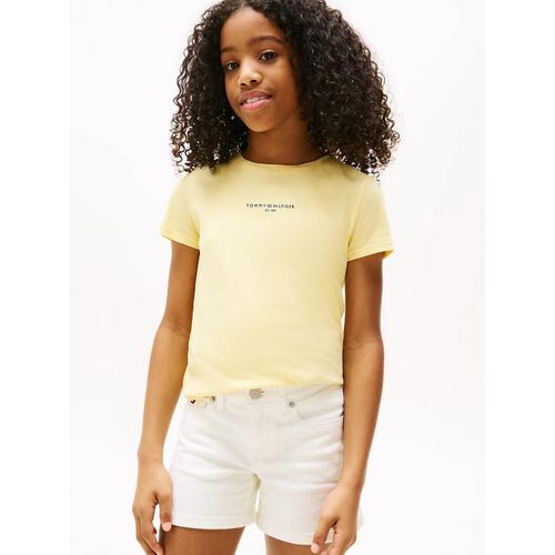 T-Shirt Ajust  Logo Mini Corp Tee Ss/Citronella - 80 Cm