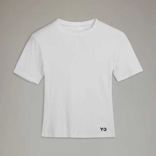 T-Shirt Ajust  Manches Courtes Y-3 Adidas - Core White - M