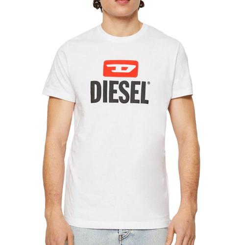 T-Shirt Blanc Homme Diesel Diego