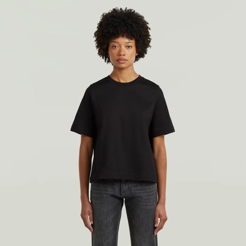 T-Shirt Boxy - Noir - Femmes