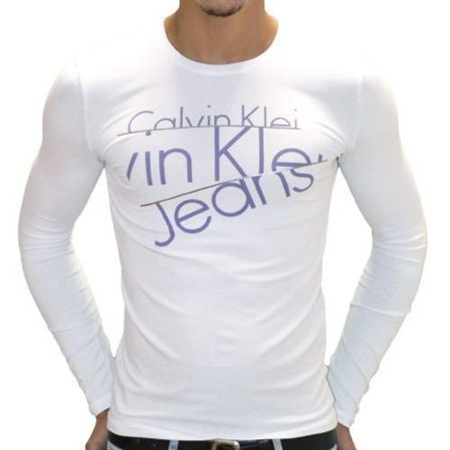 T-Shirt Calvin Klein Manche Longue Cmp52q