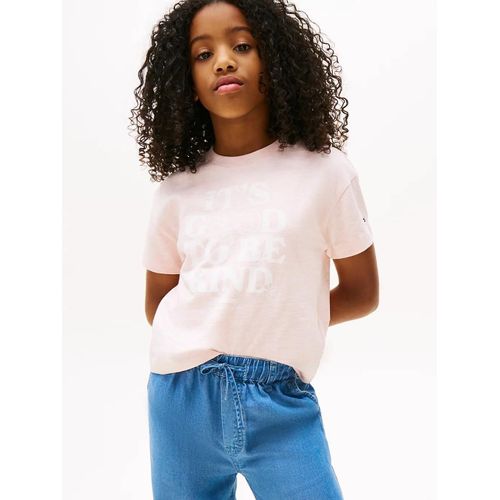 T-Shirt Dcontract  Imprim Graphique Fun Graphic Tee Ss/Coral Ice Heather - 140 Cm
