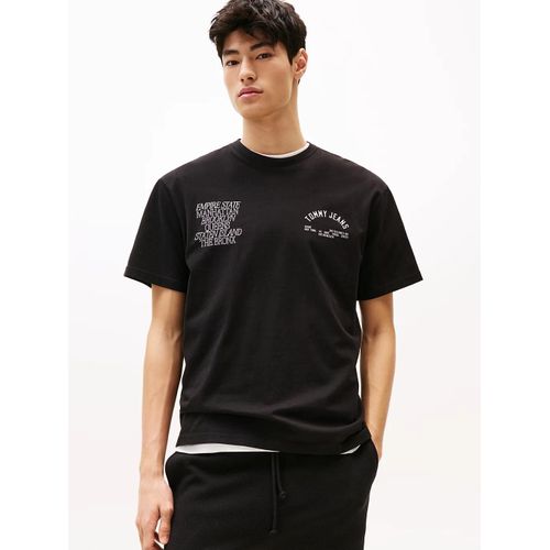 T-Shirt Dcontract  Motif Au Dos Tjm Rlx Boroughs Tee/Black - Xs