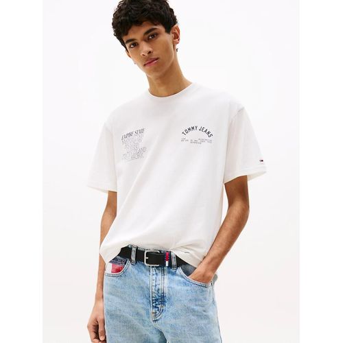 T-Shirt Dcontract  Motif Au Dos Tjm Rlx Boroughs Tee/Ecru - Xxxl