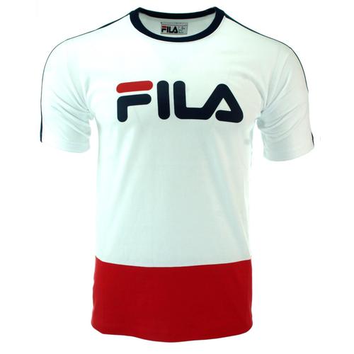 T-Shirt Fila Col Rond Blanc