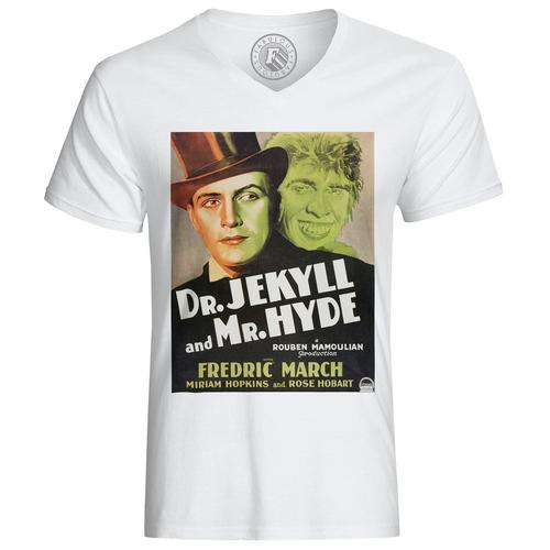 T-Shirt Homme Vieille Affiche Anglaise De Film Docteur Jekyll And Monsieur Hyde Rtro Poster Cinma Vintage