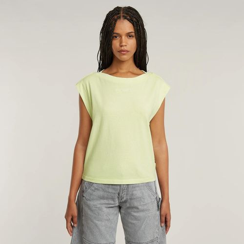 T-Shirt Mini G-Script Logo - Vert - Femmes