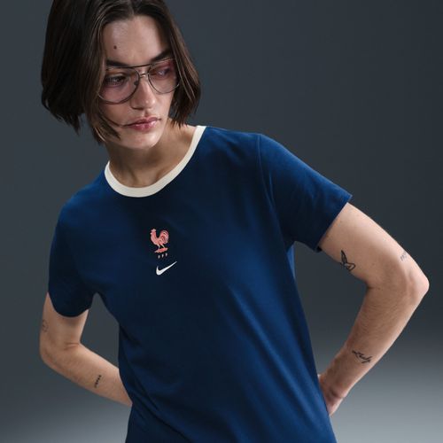 T-Shirt Nike Football Fff Pour Femme - Bleu