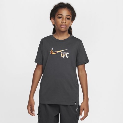 T-Shirt Nike Football Liverpool Fc Swoosh Pour Ado - Gris - S