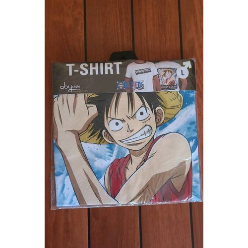 T-Shirt One Piece Luffy Dead Or Alive Taille Large