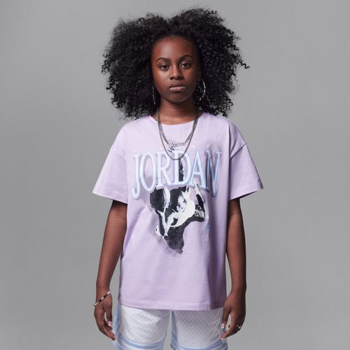 T-Shirt Oversize Soar Jordan Pour Ado - Pourpre - Xl