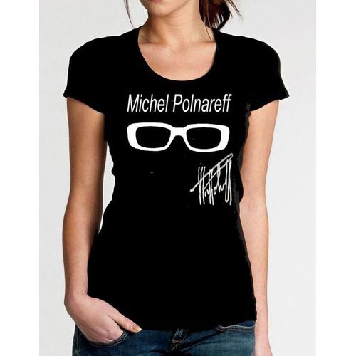 T-Shirt Polnareff Lunette Signature Pour Femme Xs S M L Xl 2xl 3xl