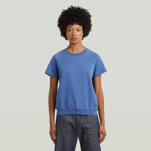 T-Shirt Raglan - Bleu Moyen - Femmes