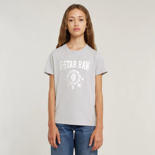 T-Shirt Regular Pour Filles - Gris - Fille
