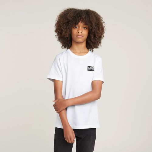T-Shirt Regular Pour Garons - Blanc - Garon