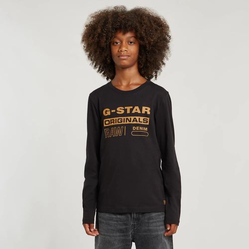 T-Shirt Regular Pour Garons - Noir - Garon