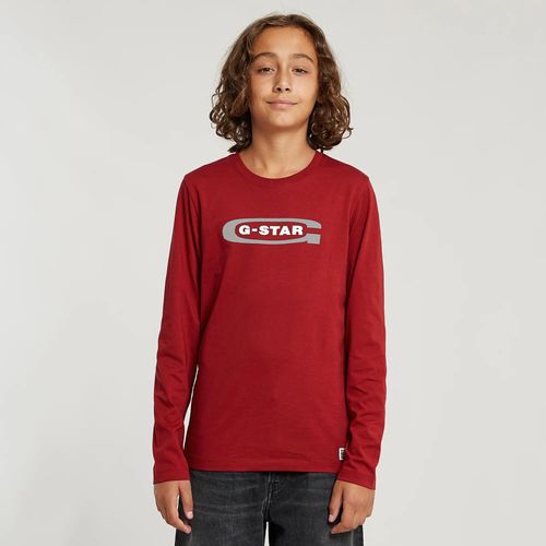 T-Shirt Regular Pour Garons - Rouge - Garon