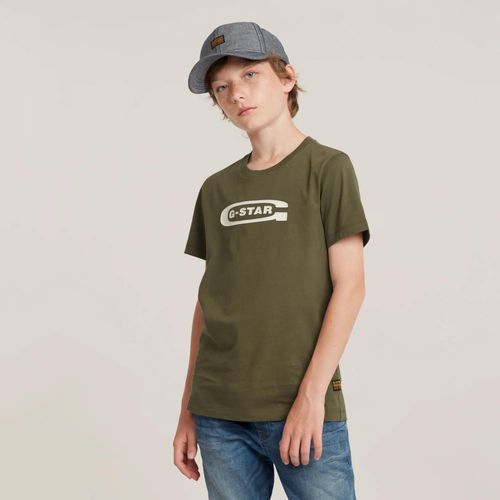 T-Shirt Regular Pour Garons - Vert - Garon