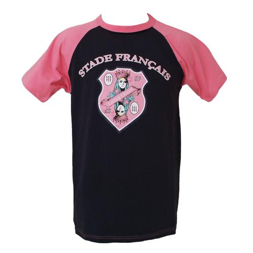 T-Shirt Rugby - Collection Officielle - Stade Franais Paris - Top 14 - Blason Maillot Taille Adulte Homme