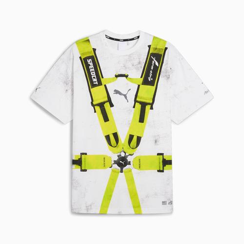 T-Shirt Seatbelt A$Ap Rocky X Puma Pour Femme, Blanc/Vert - Taille M
