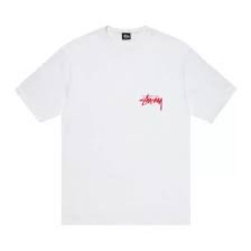 T-Shirt Stussy Beat Crazy Tee White Taille M