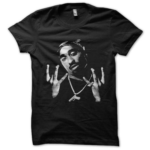 T-Shirt Tupac Shakur West Coast Sign